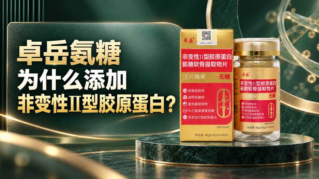 卓岳氨糖为什么添加非变性Ⅱ型胶原蛋白？
